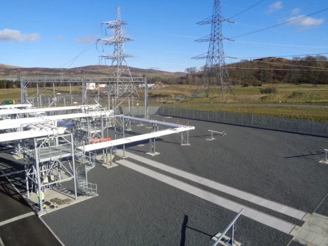 Hunterston 400kV balance of plant substation